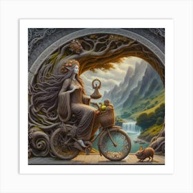 Cycle Art Print