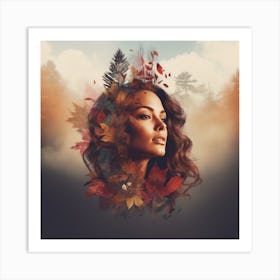 Autumn Leaves Art Print