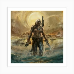 Dead Sea Art Illustration Painting Cinematic Jckyxnw7qjkx9mcfaierkg 3qknjbbvsm6kpiochndmna Art Print