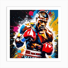 Boxer - Mike Tyson Art Print