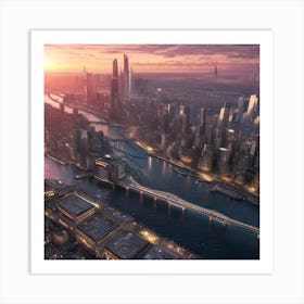 Nyc Skyline Art Print