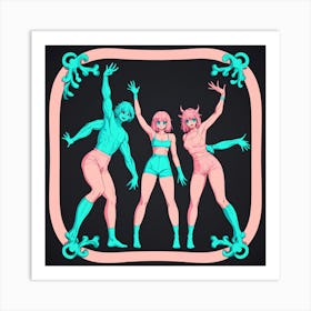 Sexy Girls 16 Art Print