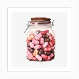 Candy Jar 19 Art Print
