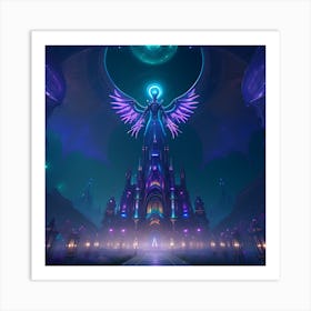 Angel Of Light 8 Art Print