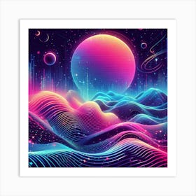 Psychedelic Art 2 Art Print