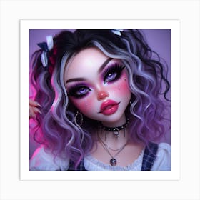 Sexy Doll 19 Art Print