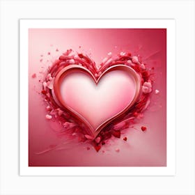 Valentine romantic 3 Art Print