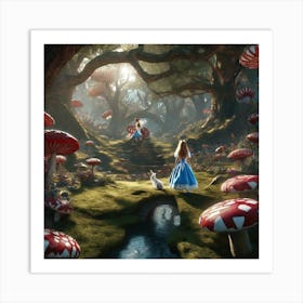 Alice In Wonderland 1 Art Print