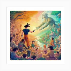 Dragon Ball Z 3 Art Print