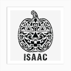 Vintage Isaac Halloween Sugar Skull Design Art Print