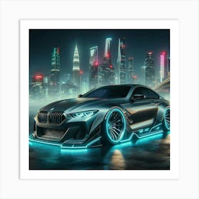 Futuristic Car 1 Art Print