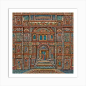 Palace In India Art Print