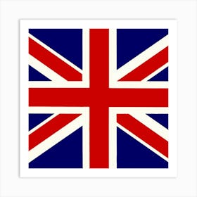 British Flag Art Print