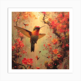 Hummingbird Art Print