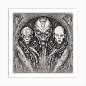 Aliens 1 Art Print