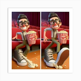 Movie Theater Art Print