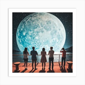 Full Moon 14 Art Print