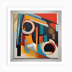 Modern Abstract Artwork Art Print