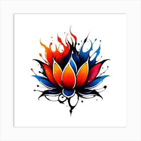 Lotus Flower 111 Art Print