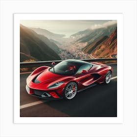 F1 Supercar Art Print
