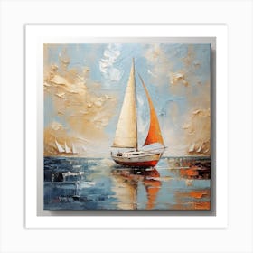 Yacht Art Print