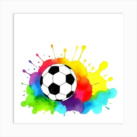 Soccer Ball 3 Art Print