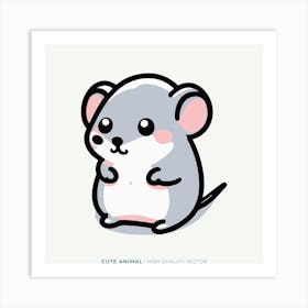 Cute Mouse 14 Art Print