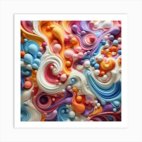 Abstract Art 24 Art Print