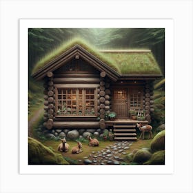 Dream house  Art Print