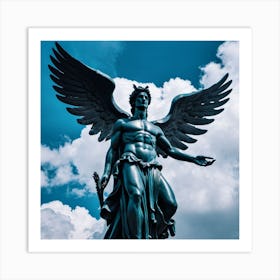 God Of Sky Art9 0 Art Print