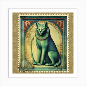 Egyptian Cat Art Print