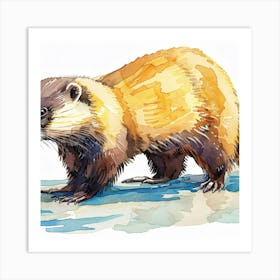 Ferret 1 Art Print