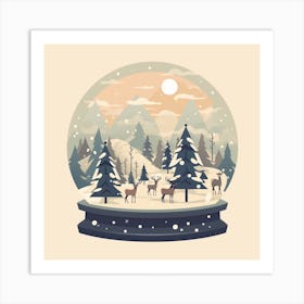 Rovaniemi Finland 1 Snowglobe Art Print