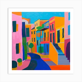 Abstract Travel Collection New Orleans Louisiana 4 Art Print