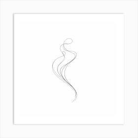 Woman'S Silhouette Art Print