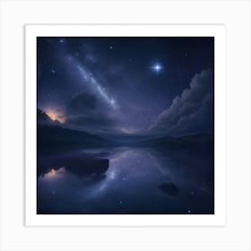 Starry Night Art Print