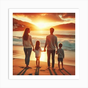 family, natasiayasmin design 1 Art Print