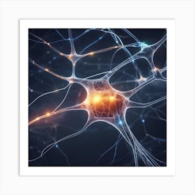 Neuron Stock Photos & Royalty-Free Footage Art Print