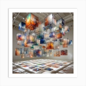 'Cubes' Art Print