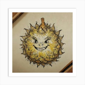 Sassy Sunflower Art Print