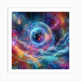 Nebula 8 Art Print