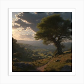 Lone Tree 15 Art Print