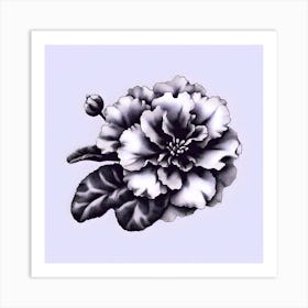 African Violet Art Print