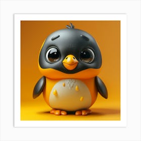 Penguin 2 Art Print