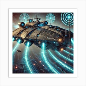 Aether Class Command Ship Art Print