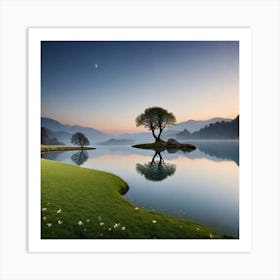 Peaceful Landscapes Photo (88) Art Print