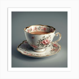 Tea Art 56 Art Print