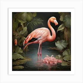 Flamingo Art Print