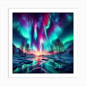 Auroras 3 Art Print