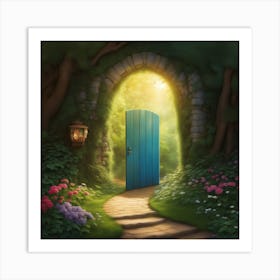 Fairytale Doorway Art Print